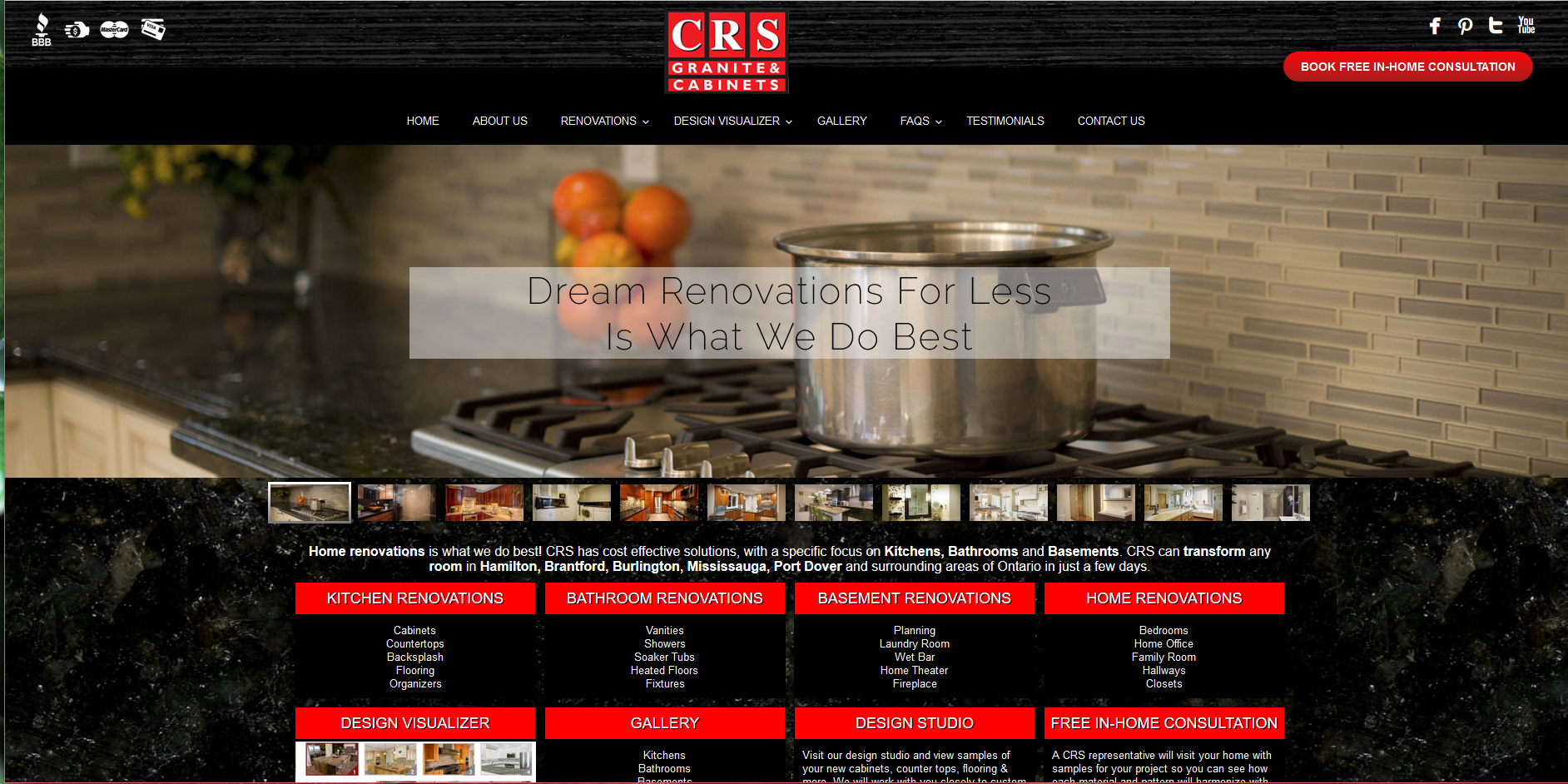 Campbell Glass Website